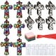 thumbnail image 1 of Kit de manualidades Sinload Religious Cross Crafts con papel de seda, 1 of 6
