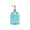 Blue, variant on Hand Sanitizer Dispenser, Refillable Soap Dispenser, Glass Hand Soap Pump Bottle for Bathroom and Kitchen, Household toiletries Container Set with Excellent Sealing