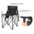 thumbnail image 4 of Goplus Portable 38'' Oversized High Outdoor Beach Chair Camping Fishing Folding Chair, 4 of 10
