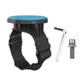 thumbnail image 1 of Portable Drum Practice Pad Stand Holder with Silica Gel Drum Pad Leg Strap for Kids Adults, 1 of 5