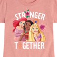 thumbnail image 3 of Disney Princess - Stronger Together Group - Toddler And Youth Girls Short Sleeve Graphic T-Shirt, 3 of 5