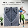 thumbnail image 6 of CoSoTower Portable Sauna for Home - Steam Sauna Tent, Personal Sauna - Sauna Heater, Tent, Chair, Remote Included for Home Sauna - Enjoy Your Own Personal Spa, 6 of 7