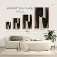 thumbnail image 5 of Eastern Print Earth Embrace Abstract Poster - Wabi Sabi Organic Minimalist Wall Art, Size 12x18 UNFRAMED, 5 of 5