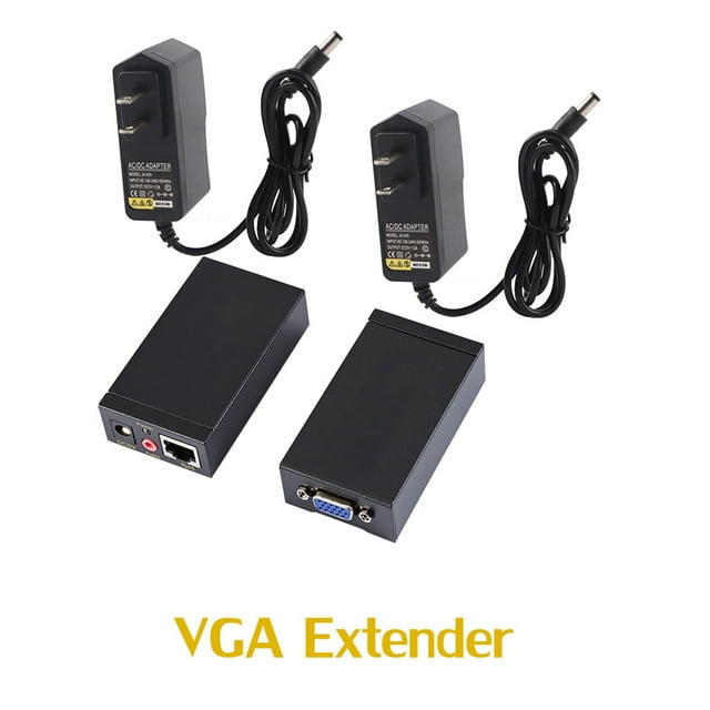 Video Transmitter,1080P 100M VGA SVGA Signal Transmitter VGA Extender High-Precision Functionality