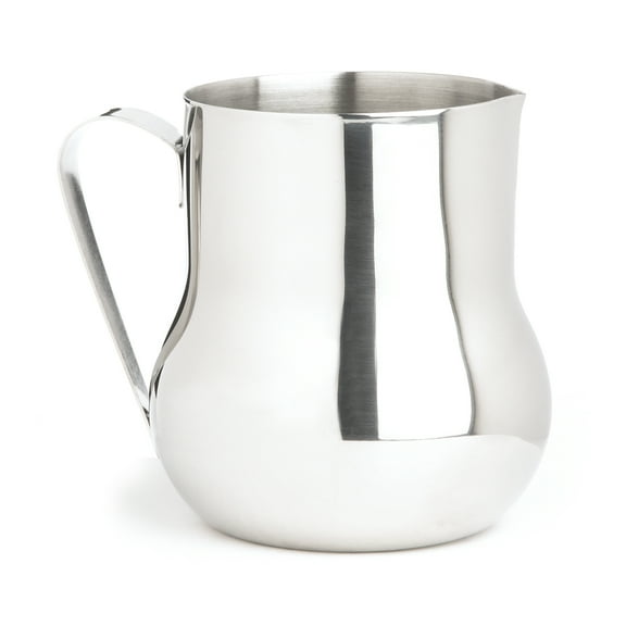 Fox Run Creamer/Frother Pitcher, Stainless Steel, 20-Ounce