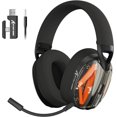 thumbnail image 7 of ATTACK SHARK L60 Ultra-Light Tri-Mode Gaming Headset Ultra-Light Tri-Mode Wireless Gaming Headset for PC/PS4/Xbox-Black/Orange, 7 of 7