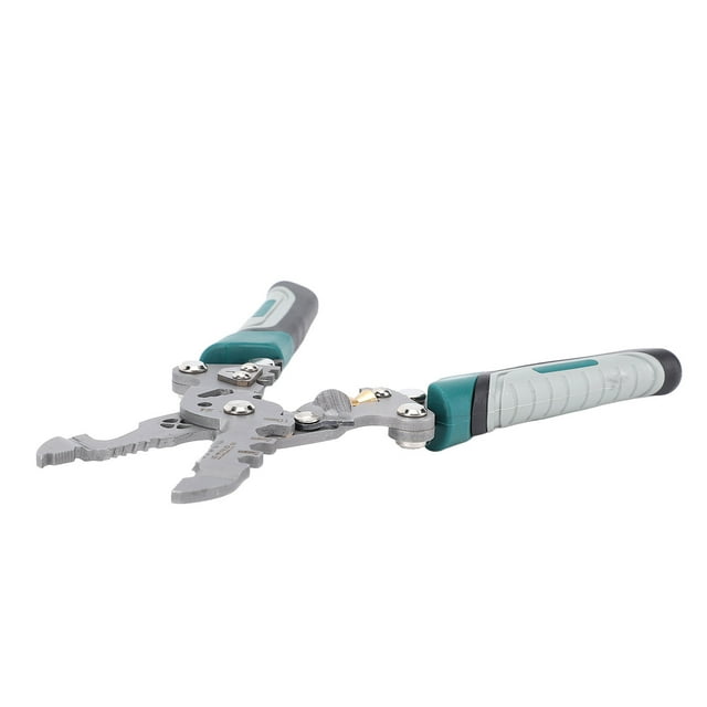 Alicates Pelacables Plegables, Boca Redonda Fácil De Usar 8AWG 10AWG 12AWG 14AWG 16AWG Alicates Pelacables De Alta Precisión Multifunción Para Mantenimiento De Reparación