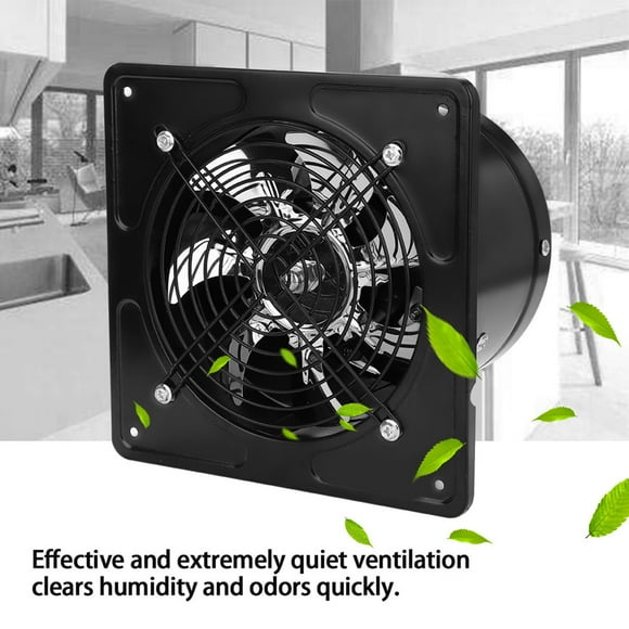 Bathroom Exhaust Fan,190mm 40W 220V Wall Kitchen Bathroom Exhaust Fan Bathroom Vent Fan High Capacity