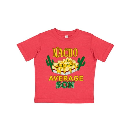 

Inktastic Nacho Average Son with Nachos and Cacti Gift Toddler Boy or Toddler Girl T-Shirt