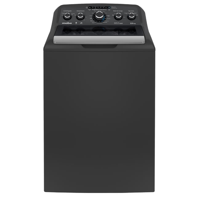 Lavadora Automática MABE Aqua Saver Green High Efficiency 22 kg Diamond Gray con Sanitizado - LMH72205WDAB1