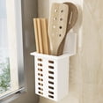 thumbnail image 5 of Clearance Under $1 Wall Mount Cutlery Organizer, Adhesive Hanging Rack for Kitchen Utensils and Chopsticks, 5 of 5