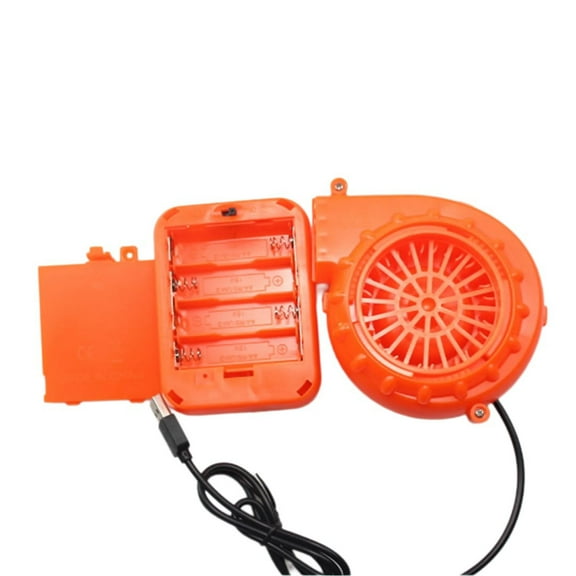 Electric Fan Air Blower Low Noise Blower With Case USB Air Blower Pumps For Inflatable Toy Costume