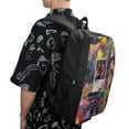 thumbnail image 5 of 17 Inch Classic Shoulder Bag, Tangled Backpack Travel Knapsack Lightweight Daypack Outdoor, 5 of 8