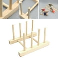 thumbnail image 4 of Wooden 8/16 Peg Spool Holder Sewing Thread /Storage Stand - Small, 4 of 9