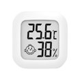 thumbnail image 1 of Termo Higrómetro Termómetro electrónico Higrómetro Medidor de humedad de temperatura digital LCD (Blanco) Tmvgtek Para estrenar, 1 of 9