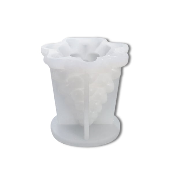 Molde de vela de silicona Molde de pastel de mousse de chocolate Crema para hornear DIY Utensilios para el hogar Gadget Herramienta para hornear de Navidad Craft Festival Tipo 1 Vogacara HA009006-01B