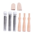 thumbnail image 4 of KAKOWELY Beginner Felt Kit 1 Set Wool Felt Tools Felting Starter Kit Assorted Color Craft Work, 4 of 8