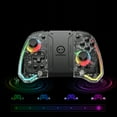 thumbnail image 4 of Bluetooth game controller with colored lights, left and right handles, NS game controller, joycon controller with wake-up function, 4 of 13