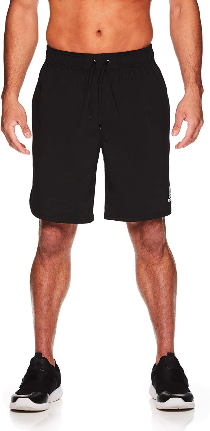 reebok men's performance basketball shorts with pockets