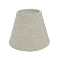 thumbnail image 2 of Aspen Creative 32426 Transitional Hardback Empire Shaped Spider Construction Lamp Shade in Beige, 9" wide (5" x 9" x 7"), 2 of 5