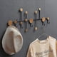 thumbnail image 4 of Round Dot Coat Hook, Wall-Mounted Iron Art Coat Rack, Heavy Duty Robe Coat Hook Hat Rack, 4 of 4
