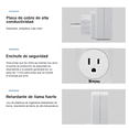 thumbnail image 4 of Protector Voltaje  Bloosom Refrigerador Lavadora Electrodomésticos Blanco, 4 of 4