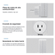 thumbnail image 4 of Protector Voltaje  Bloosom Refrigerador Lavadora Electrodomésticos Blanco, 4 of 4