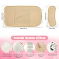 thumbnail image 4 of 5pcs Castor Waist Neck Pack Set with Chest Pads Castor Oil Wrap Mess-Free Castor Pack Wrap with Adjustable Straps Soft, 4 of 11