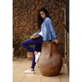 thumbnail image 4 of LMB Plus Size Extra Soft Leggings for Tall and Curvy with Yoga Waist - Cali Lily, 4 of 6