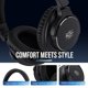 thumbnail image 3 of Auriculares Linsoul Kiwi Ears Division Over Ear 40 mm con cable Bla, 3 of 8
