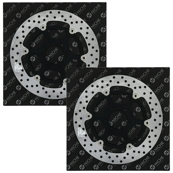Niche Front Brake Rotor Set for Ducati Monster 620 695 Motorcycle 519-CRT2412R