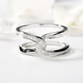 thumbnail image 1 of Fiudx Anillo de Piedras Preciosas, Banda de Compromiso Vintage de Marcasita, Elegante Anillo de Cóctel, Perfecto para Fiestas y Celebraciones, Regalo para Seres Queridos, Diseño Artesanal Único., 1 of 2