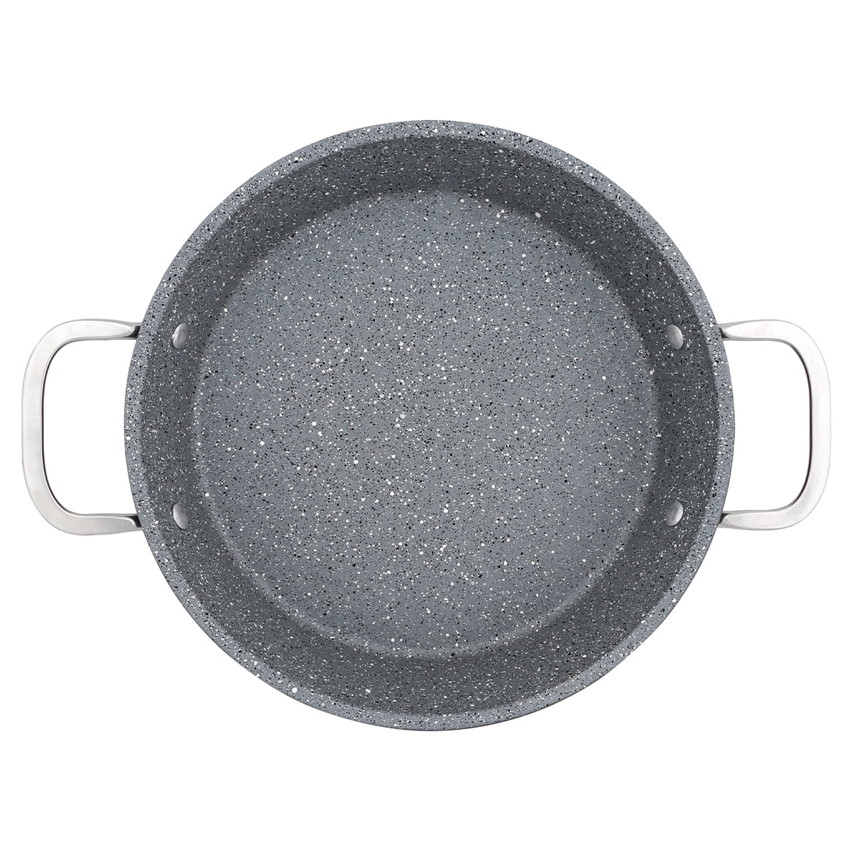 Serenk Excellence Nonstick Frying Pan With Lid Covered One Granite Egg Wonder