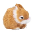 thumbnail image 4 of MiniCute Plush Rabbits Lifelike Animal Easter Bunny Simulation Model Gift, Rabbits Stuffed Doll, Soft & Comfortable, Desk Decorations, Garden Yard Porch, 4 of 8