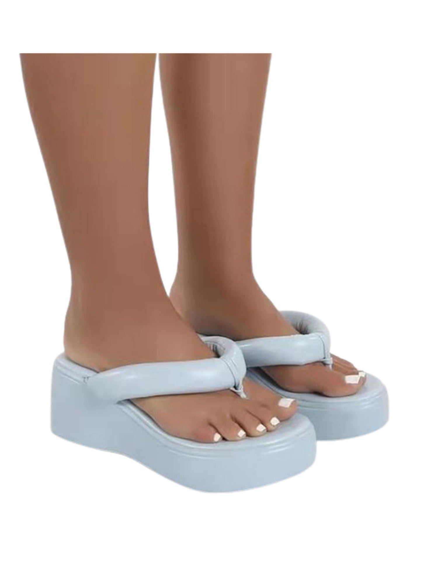 thick flip flops womens