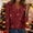 Red#2, variant on Rollbacks & More GaThRRgYP Womens Workout Tops Long Sleeve Tee Shirts,Women's Casual Sequin Fashion V-Neck T-Shirt Red S
