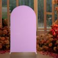 thumbnail image 4 of KAKOWELY Funda elástica para arco de boda, ideal para decoración de ceremonias y fiestas, color violeta, 4 of 4