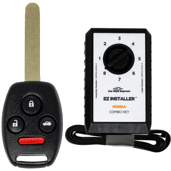 Car Keys Express Honda Simple Key – 4 Button Remote Combo with Trunk and Programming Device