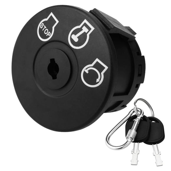 Interruptor de encendido con llave para cortacésped Cub Cadet, Troy-Bilt, MTD, Craftsman, Husqvarna, Delta, JD Riding