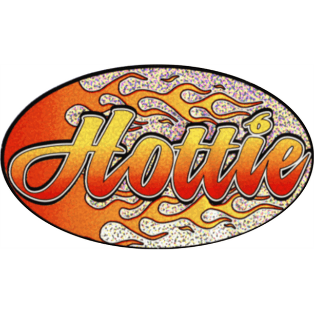 Hottie Sticker 6 1/4" x 3 5/8"