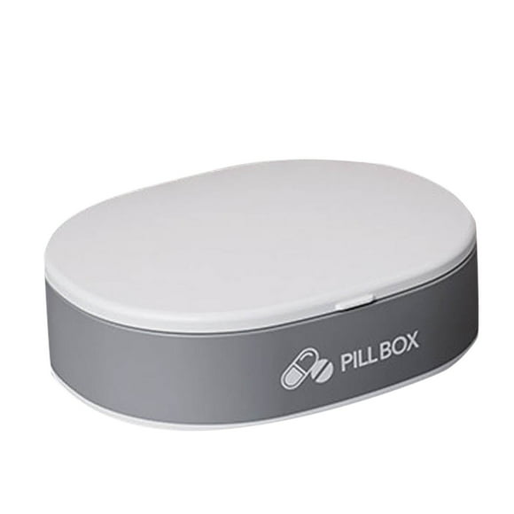 Capacidad para varios días, compartimentos separados, sellado, portátil, pequeño, para uso doméstico