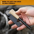 thumbnail image 2 of JEEXI Premium Magnesium Ferro Rod Fire Starter, 2 of 8
