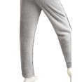 thumbnail image 4 of DYMADE Women Hooded Solid Pullover Pajamas Casual Long Sleeve Homewear Top And Pants Suit, 4 of 4