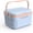 Blue, variant on PINNACLE Mini Hard Shell Insulated Lunch Cooler 3L with Carry Handle, Blue