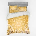 thumbnail image 2 of Ambesonne Floral Bedding Set 3 Pcs, Trees Blossom in Spring, Twin XL, Yellow and White, 2 of 3