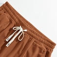 thumbnail image 6 of YABCSAZ Mens Corduroy Cargo Pants Straight Leg Multi Pocket Joggers Elastic Waist Drawstring Casual Work Trousers Loose Fit Cotton Blend Outdoor Streetwear Pants with Pockets, 6 of 10