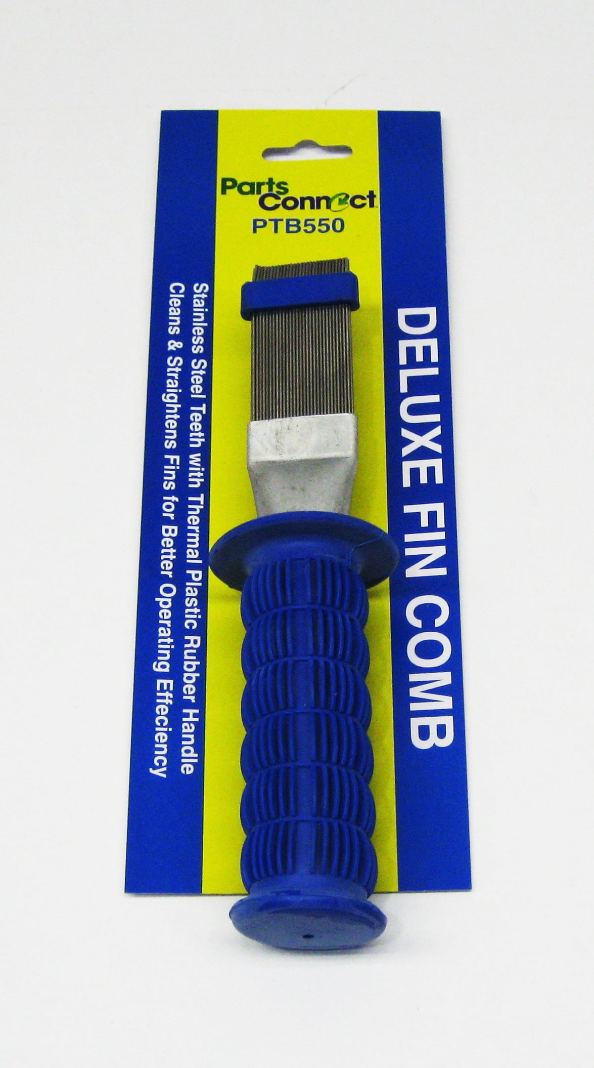 Air Conditioner Fin Comb Cleans and Straightens with Rubber Handle and