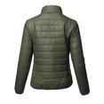 thumbnail image 3 of FashionOutfit Women's Lightweight Solid Basic Outdoor Sports Quilted Puffer Jacket, 3 of 6