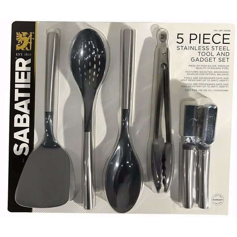 Sabatier 5pc Stainless Steel Kitchen Tool and Gadget Set - Curacao