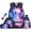 Galaxy Dragon, variant on Galaxy Train 5 Pieces Backpack Set with Insulated Lunch Box Water Bottle Bag Pencil Case Keychain Lightweight School Bags Set Bookbags for Kids Back to School